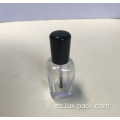 5ml10ml 15 ml de botella de vidrio de esmalte de uñas cuadrada vacía